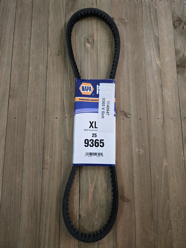NAPA XL 25-9365 V-Belt Heavy Duty Replace Drive Belt 9365 Industrial Lawn Tracto