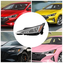 Headlight Assembly 2019-2020 Hyundai Elantra SE SEL Halogen Left Driver Side