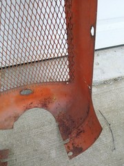 VINTAGE ALLIS CHALMERS MODEL C TRACTOR GRILLE, USED