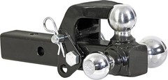 Buyers Products 1802279 Tri-Ball Truck Hitch With Hook, Solid Shank for 2…