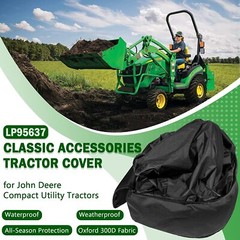 LP95637 Tractor Cover For John Deere Compact Utility Tractors 2320, 2520, 2720
