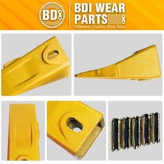 6737325 Bobcat Style Bucket Teeth w/ Pins Fits Mini Excavator / Skid Steer -10PK