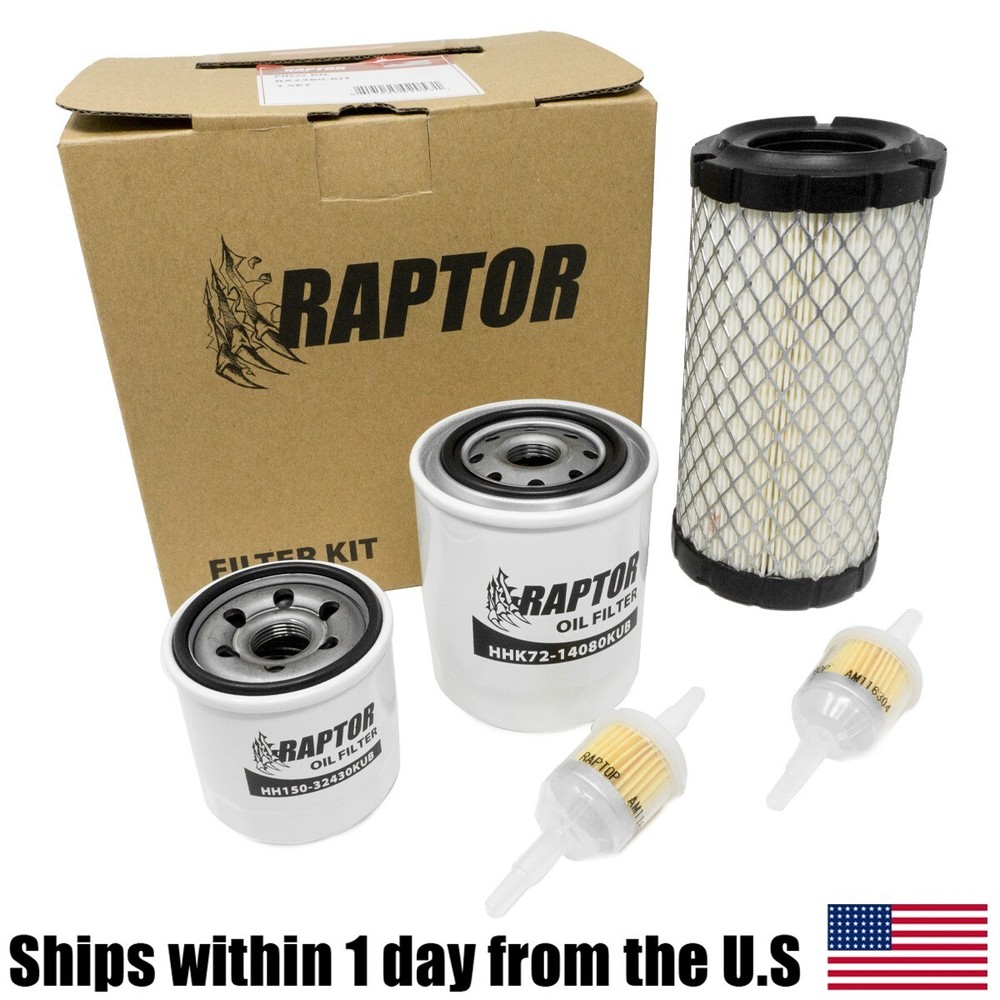 Maintenance Filter Kit for Kubota BX23S BX1880 BX2360 BX2380 BX2230 Models