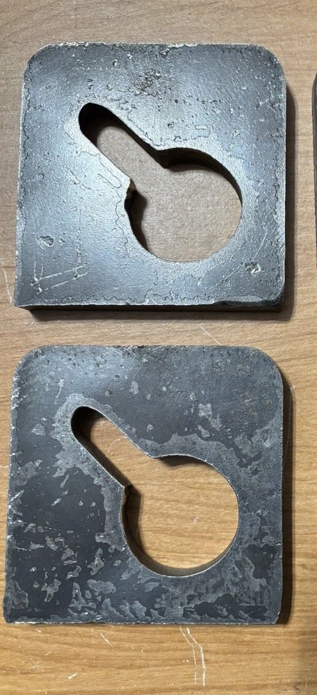RWM Weld-On Steel Banjo Eye Plate 3/8″ Thick For 2 Piece Kit