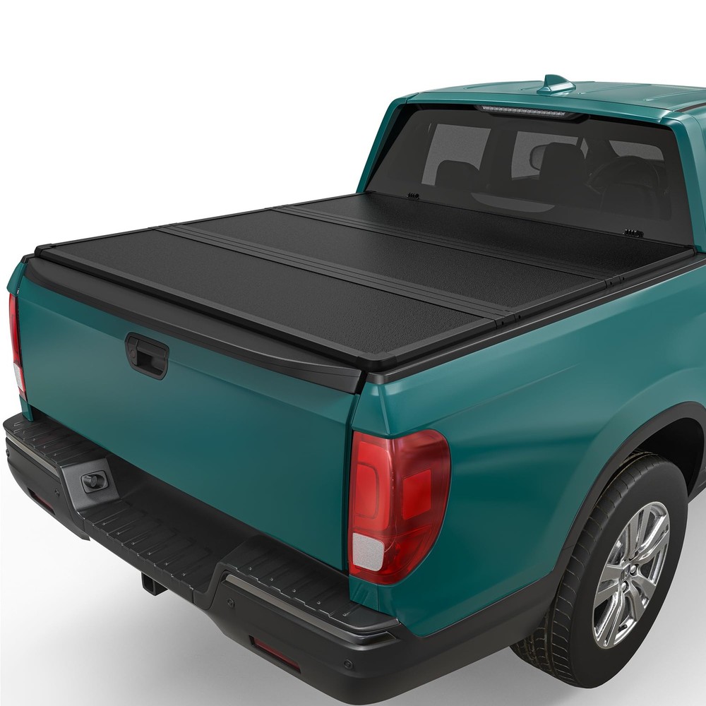 Hard Tri-Fold Tonneau Cover for Honda Ridgeline 2017-2026 5ft Bed
