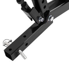 60″ 1 Point Hitch Adjustable Lift Landscape Rake For ATV UTV Gravel Lawn Tractor