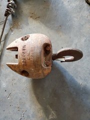 6719791 jbf ton crane ball block hook 125 pounds lb B68033R crosby