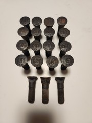 New OEM Cat Caterpillar 3f-5108 5/8″ – 11 X 2-1/4″ Plow Bolts Lot Of 19