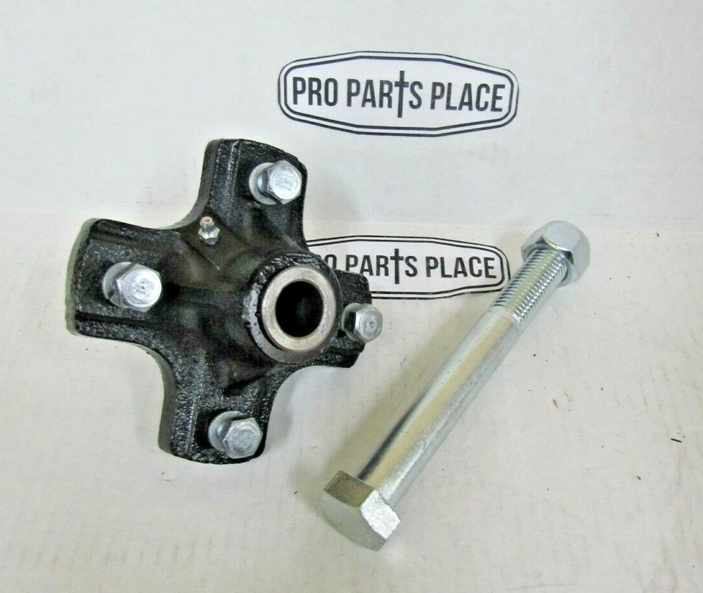 ROTARY CUTTER BUSH HOG TAIL WHEEL HUB HEAVY DUTY CAST IRON WITH 3/4″ AXLE BOLT