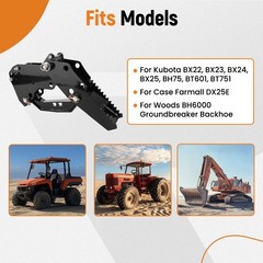 Backhoe Thumb Excavator Bolt On Claw Tractor Attachment For Kubota Deere