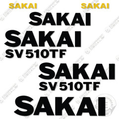 Fits Sakai SV510TF Decal Kit Roller – 7 YEAR OUTDOOR 3M VINYL!