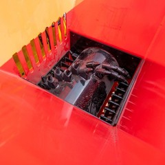 Concrete Crusher Rock Stone Asphalt Brick Block Crusher Breaker Bucket Skid Stee