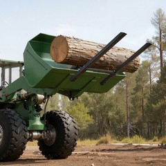 VEVOR 4000 lbs Pallet Forks 60″ Tractor Forks with Anti-Tilt & Stabilizer Bar