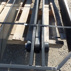 Dozer blade root rake, 10 FT wide, 2200 lbs steel NEW, USA Attachments