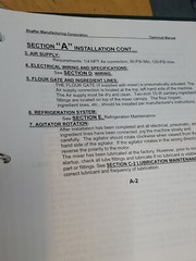 SMC HS8EFS-50 Mixer Parts & Repair manual