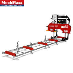 MechMaxx 22″ Portable Sawmill, 224cc 7HP Gasoline Engine,18″ Board Width SM-22