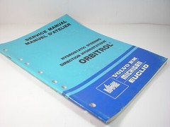 VOLVO BM MICHIGAN EUCLID Hydrostatic Steering Orbitrol Service Repair Manual OEM