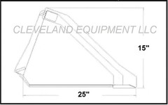 NEW 44″ LOW PROFILE TOOTH BUCKET Toro Dingo TX-427 TX-525 TX-1000 Track Loader