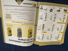 Kennametal Mining Product Catalog Brochure Lot Dealer Sales Pamphlet