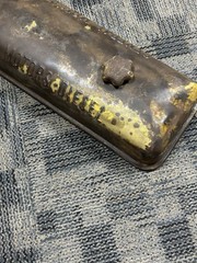 Vintage GM Diesel Steel Valve Cover Complete good Overall Condition General Mot.