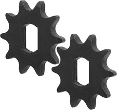 10T Sprocket,Motor Sprocket,420 Model 2Pcs 10 Teeth Steel Motor Chain Sprocket,1