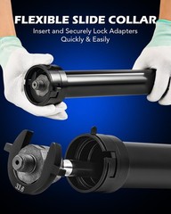 Inner Tie Rod Tool Kit, Inner Tie Rod Tool for Tie Rod black