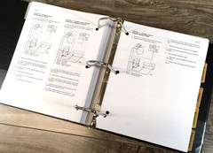 Case 1845B Skidsteer Service Manual Parts Catalog Operators Owners Repair Set
