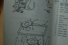 KOMATSU g1600 Gas Gasoline Engine Spare Parts Manual book catalog FG30G FG30SG