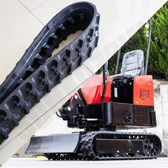 Rubber Tracks with 180*72*37mm Size for Mini Excavator