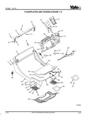 Service Parts Manual Fits Yale Forklift GLP050LX(A974)
