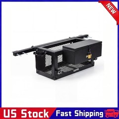 Tractor Tool Box 24”x10”x10” Rear Mount Basket Toolbox for Most Tractors
