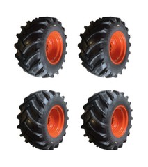 4-31X15.5-15 QH645 Trencher Tires/Rims for Bobcat-I-3 Tread-12PLY-31-15.50-15