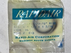 RapidAir 60108113 O Ring-Type 2 C-D ITEM 98- 3/32 x 9/16 x 3/4 Replacement #18