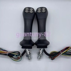 Excavator modified 4 button wood grabbing electronic control joystick handle*