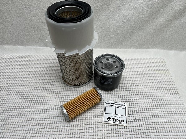 Kit Filter Maintenance Replacement for Takeuchi TB007 or TB015 Excavator 3TNA72L
