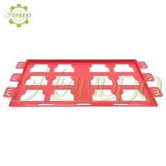 2PCS Mounting Plate 100 Lbs with Powder Coat, for Tool Storage Full Plate Red