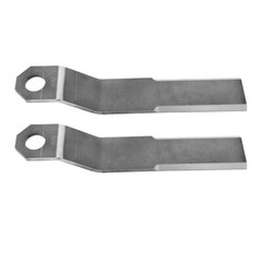AR400 Steel Mower Replacement Blades For Mower King Skid Steer Brush Hog Cutter