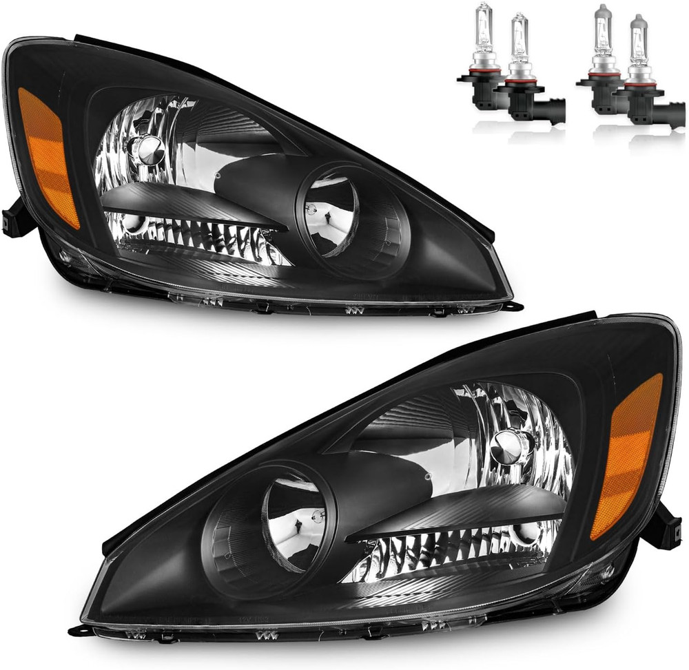 2004-2005 Toyota Sienna CE LE XLE Headlight Assembly Pair Halogen Left Right