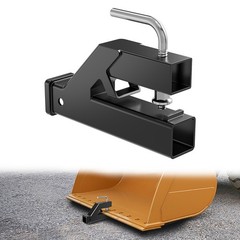 2” Trailer Hitch Receiver For Forklift Bucket & Tractor Bucket,2200 LBS,Bolt On