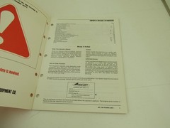 New Idea 708 Hydro Uni-Power Unit Operator’s Manual