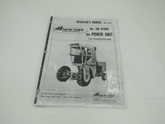 New Idea 708 Hydro Uni-Power Unit 6 Cyl Turbo Diesel Operator’s Manual