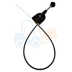 Excavator Throttle Control Cable 40 Inches Manual Throttle Wire