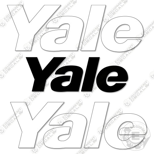 Fits Yale 162G Decal Kit Stand-Up Forklift Stacker – 7 YEAR OUTDOOR 3M VINYL!