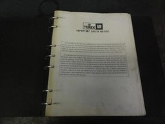 Terex GM 33-05 Hauler Service Manual