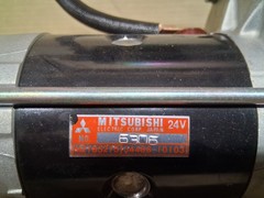 Mitsubishi starter 34466-10103 24V M2T65275 Cat forklift starting motor