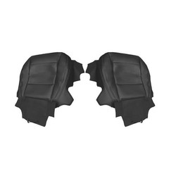 Driver & Passenger Perforated Leather Seat Cover Black Subaru Outback 2015-2019