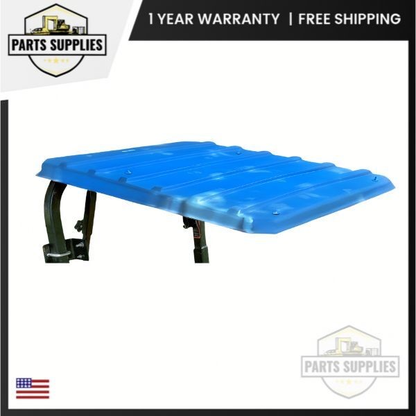 37″x45″ Blue SunGuard ABS Canopy with Quick Off/On Strut for New Holland Tractor