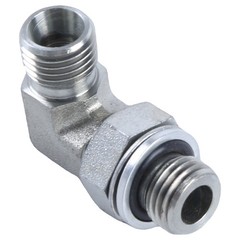 For Chinese Mini Excavator And Attachments Fitting M14x1.5 Din 90° Male To Male