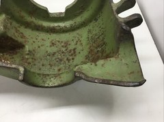 Antique Emerson Brantingham Cast Iron Gear Cover Mowing Machine ….[S7-3]