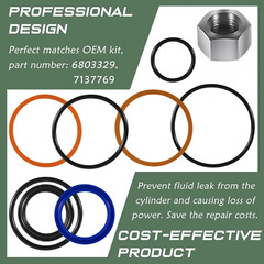 6803329 Hydraulic Lift Cylinder Seal Kit for Bobcat 742 743 753 444 500 520 642